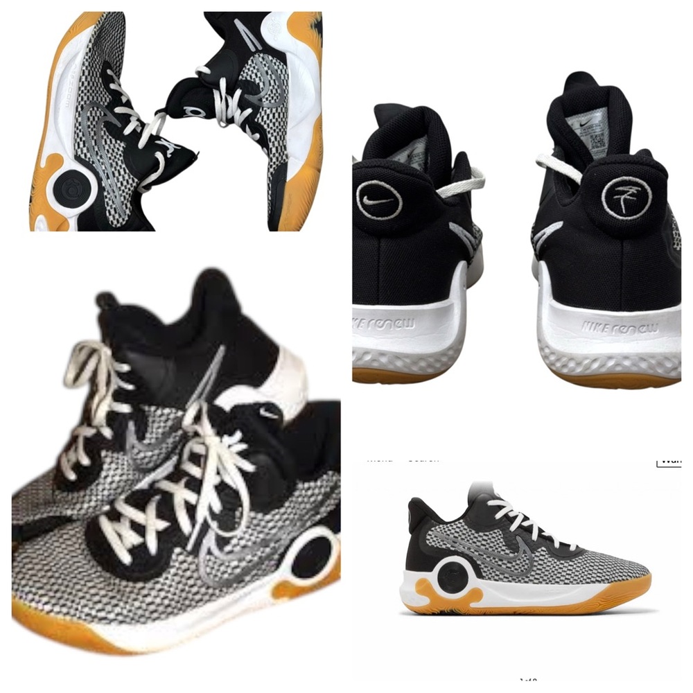 Nike KD Trey 5 IX Basketball Shoes Black/Metlc Cool Grey 
CW3400-006 Youth